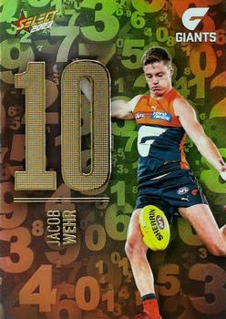 2023 Select AFL Footy Stars - Numbers #N88 Jacob Wehr Front